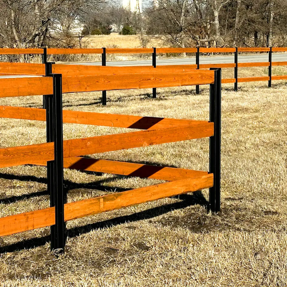 ranch style fencing