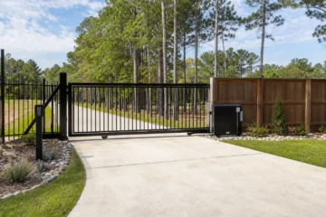 Sliding Gate Site Checklist for Conroe Driveways — Conroe-area fence planning